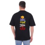 XFAB Black Oversized Tshirt 