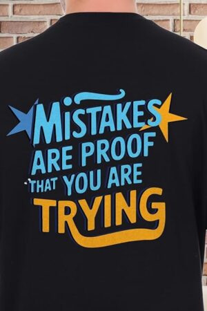 XFAB Black Oversized Stylish Tshirt